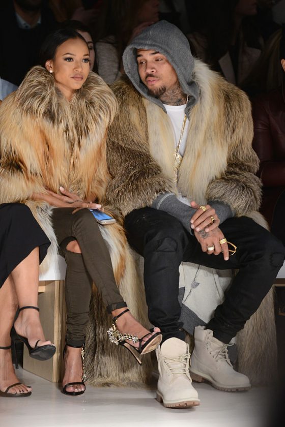 Chris Brown and Karrueche Tran