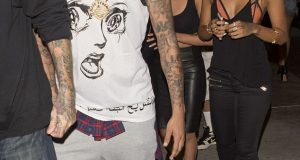Chris Brown steps out with Karrueche