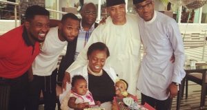 D'Banj's mum celebrates her birthday