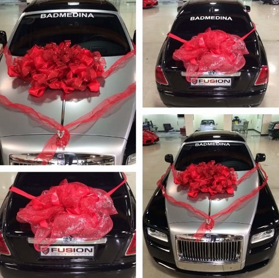 Floyd Mayweather gives his girlfriend $400k Rolls Royce as birthday gift