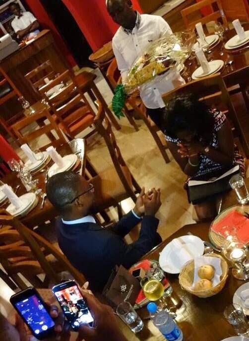 Japheth Omojuwa proposes to his fiancée