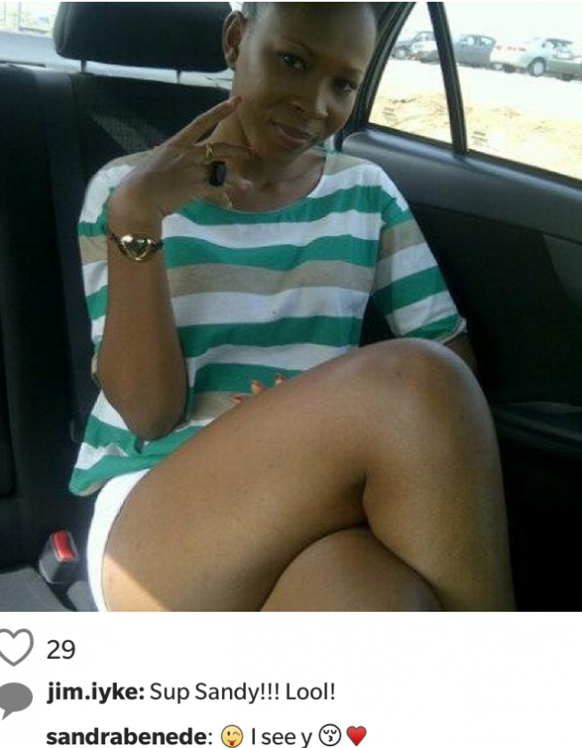 Jim post Sandra Benede