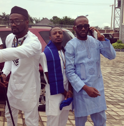 First photos of Phyno, Flavour and others at Jude Okoye’s traditional wedding