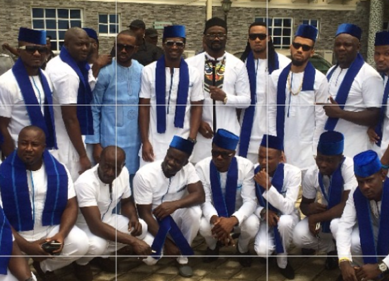 First photos of Phyno, Flavour and others at Jude Okoye’s traditional wedding