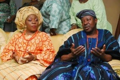 King Sunny Ade and wife