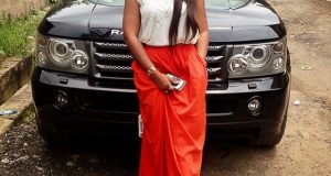 Mercy Aigbe Range Rover Sport