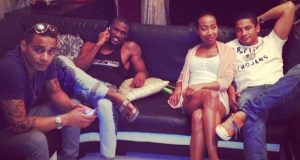 Peter Okoye shares another photo of him 'Chilling' at home