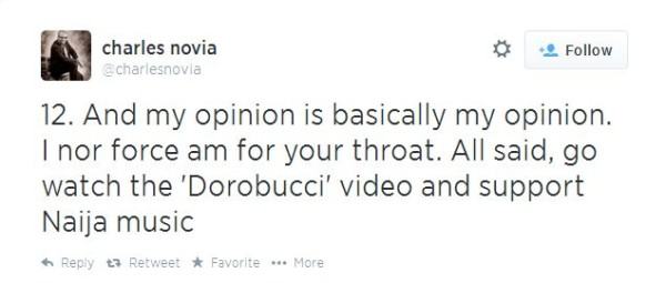 See what Charles Novia thinks of Dorobucci Video
