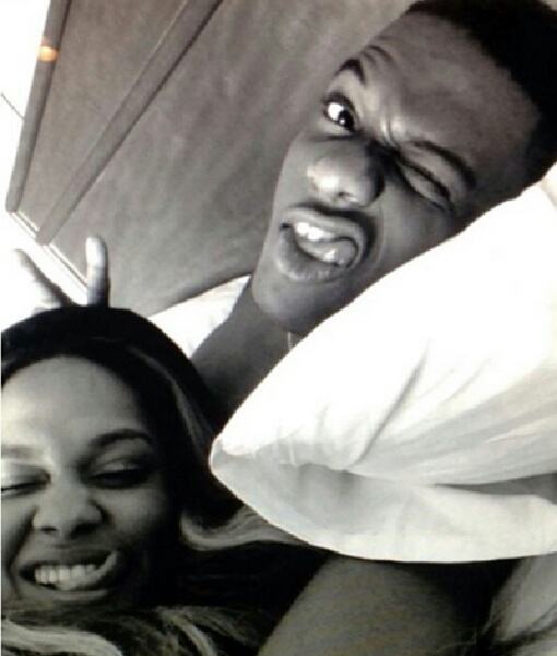 Tania Omotayo and Wizkid