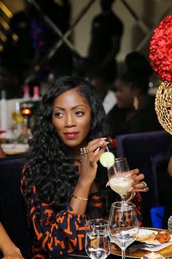 Photos as Banky W, Toolz, Omawumi others turn up for Gbemi OO's birthday