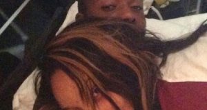 Tonto Dike takes selfie with boyfriend