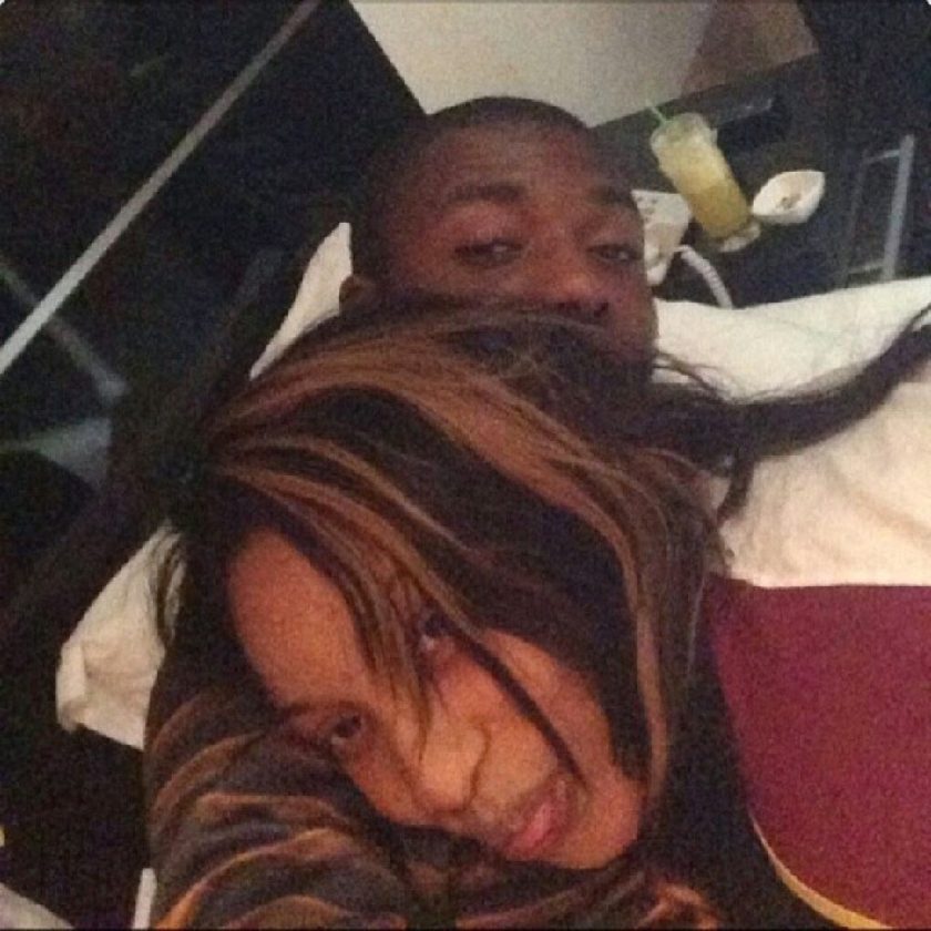 Tonto Dike takes selfie with boyfriend