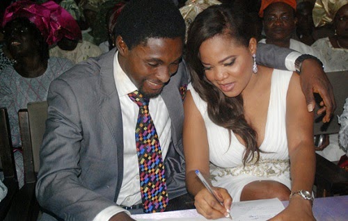 Toyin Aimakhu & husband celebrate first year wedding anniversary