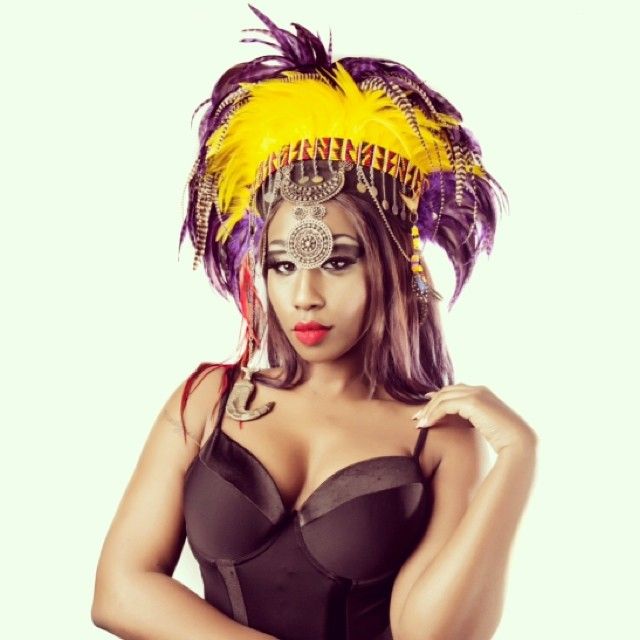 Victoria Kimani looking fierce in Tribal & Edgy photoshoot