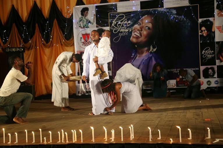 candle light night for Kefee in Benin