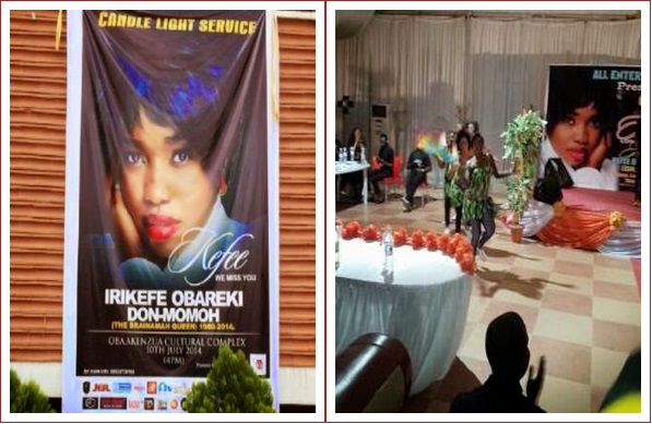 candlelight night for Kefee in Benin