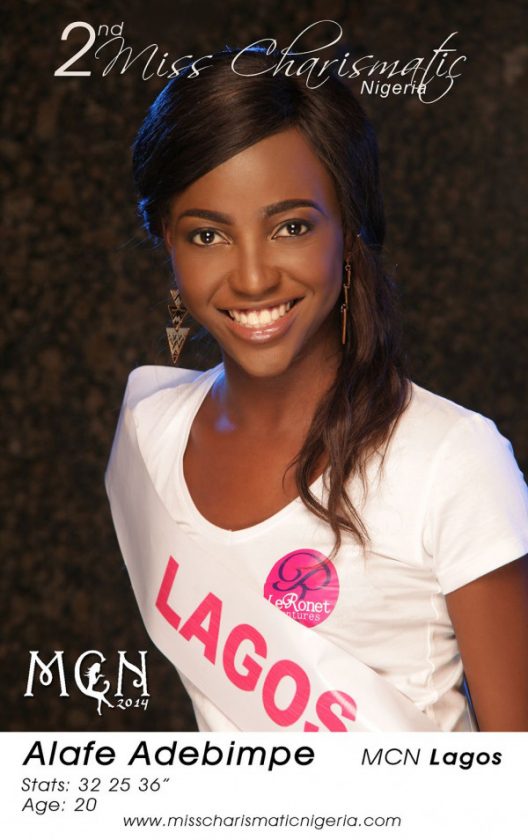 Alafe Adebimpe - Miss Charismatic Nigeria 2014