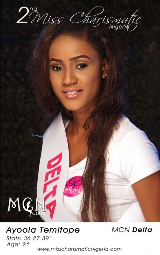 Ayoola Temitope - Miss Charismatic Nigeria 2014