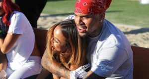 Chris Brown and Karrueche