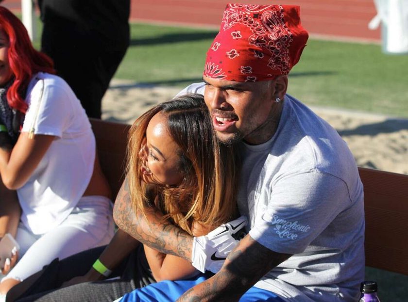 Chris Brown and Karrueche