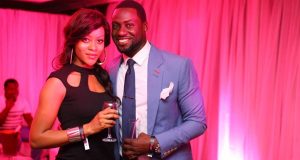 Damilola Adegbite and Chris Attoh