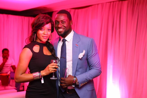 Damilola Adegbite and Chris Attoh