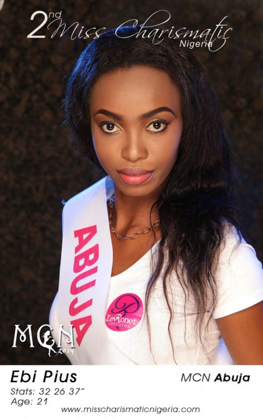 Ebi Pius - Miss Charismatic Nigeria 2014