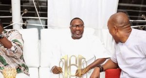 Femi Otedola at the House Of Cuppy launch in Lagos