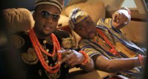 Kcee and Davido rock traditional attires