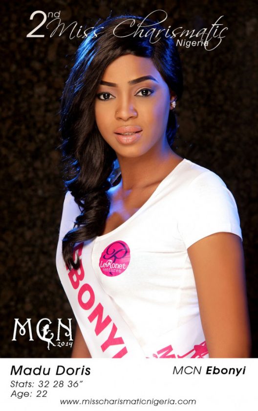 Madu Doris - Miss Charismatic Nigeria 2014