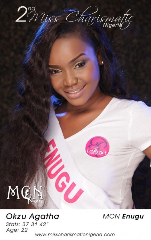Okzu Agatha - Miss Charismatic Nigeria 2014