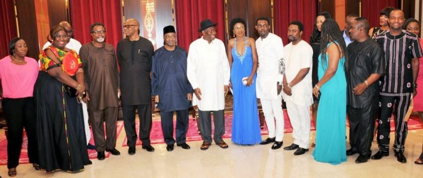 Omoni Oboli in Aso Rock