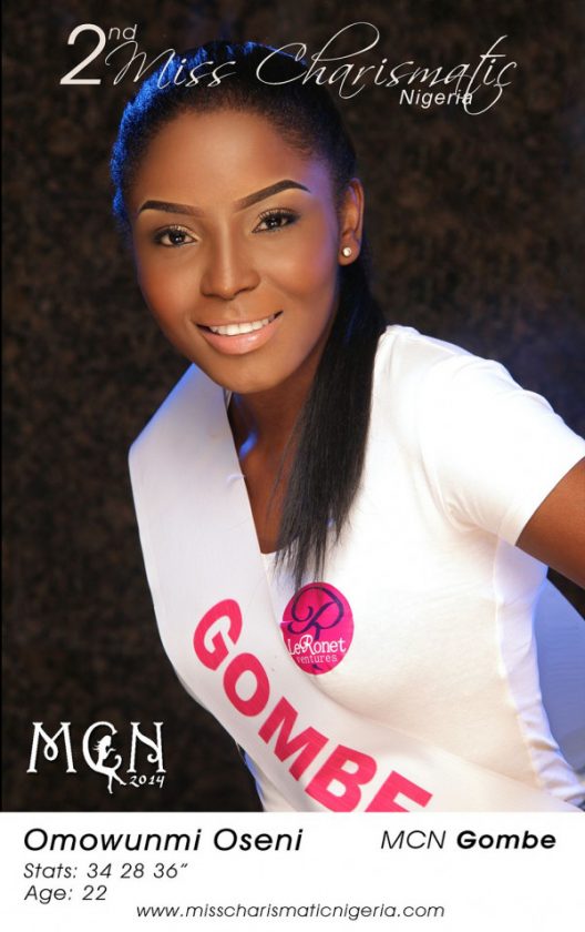 Omowunmi Oseni - Miss Charismatic Nigeria 2014