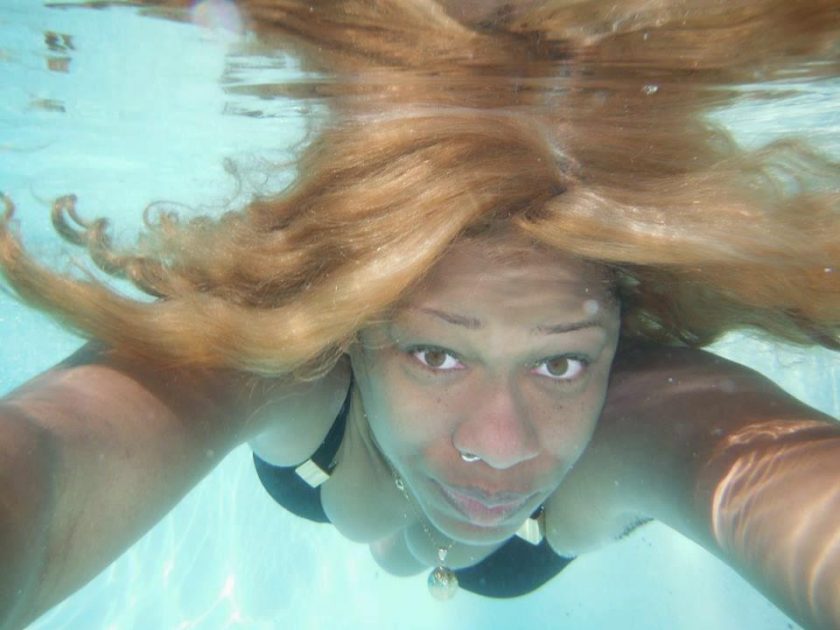 Regina Askia under water