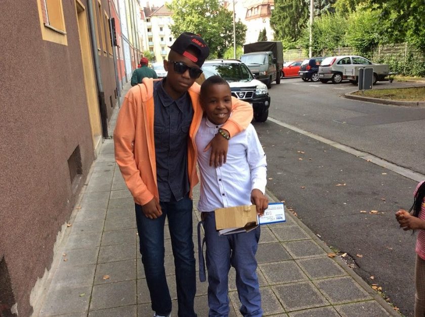 Sandra Achums marks 9th birthday for son