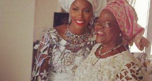 Tiwa Savage's mum