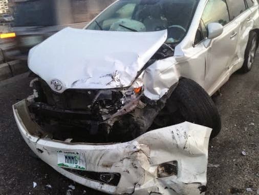 Ubi Franklin in ghastly motor accident