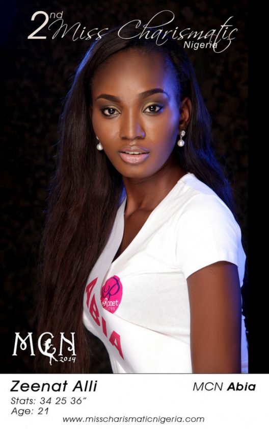 Zeenat - Miss Charismatic Nigeria 2014