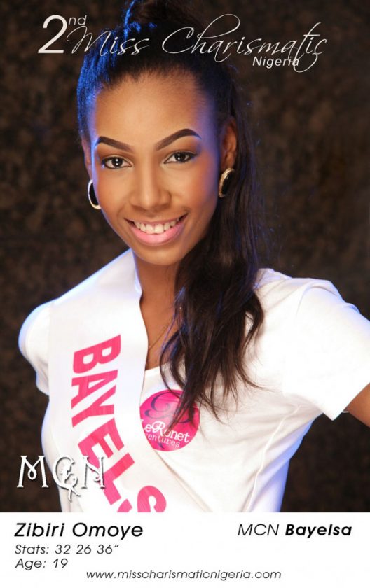 Zibiri Omoye - Miss Charismatic Nigeria 2014
