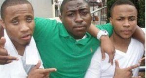 throwback photo of Davido