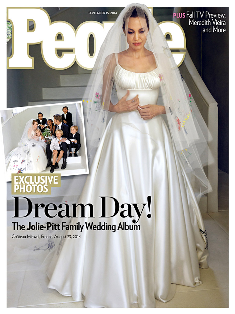 Angelina Jolie Brad Pitt Wedding