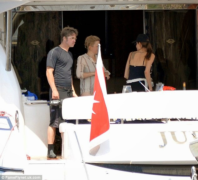 Angelina Jolie & Brad Pitt spend honeymoon in luxury yacht