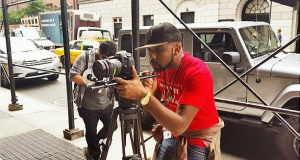 Banky W behind the camera