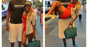 Beverly Osu and her brother