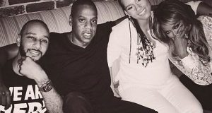 Beyonce & Jay Z hangout with Alicia Keys & Swizz Beatz
