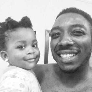 Bovi with his daughter