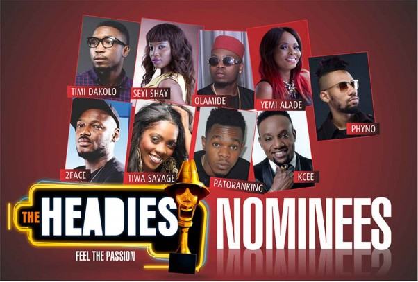 Checkout Headies 2014 Full Nominations List