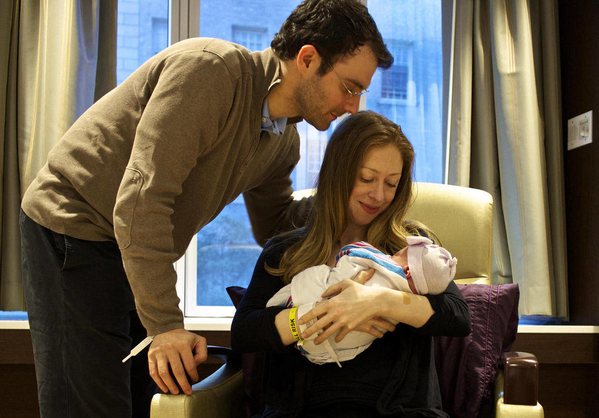 Chelsea Clinton and husband welcomes daughter