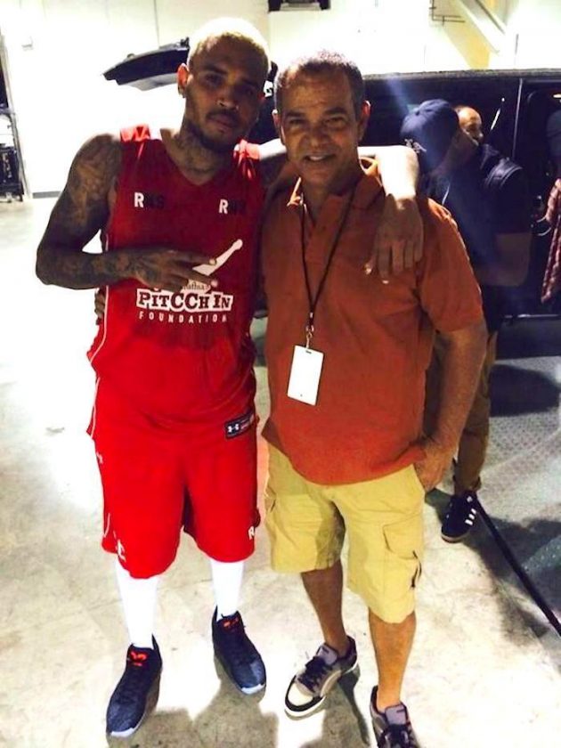 Chris Brown and Rihanna father, Ronald Fenty