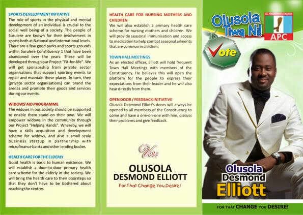 Desmond Elliot to contest for Lagos House of Assembly